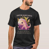 Axolotl Owner Salamander Amphibien Mexikanischer W T-Shirt (Vorderseite)