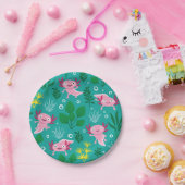 Axolotl-Papierplatte Pappteller (Party)