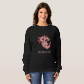 Axolotl Pet Axolotl Beer Sweatshirt (Vorne ganz)