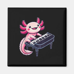 Axolotl Piano Axolotls Musik Magnet