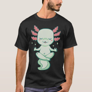 Axolotl Pilates oder Yoga für Frauen oder Kinder T-Shirt