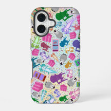 Axolotl Pink Treairs Apple iPhone 16 Case Tough