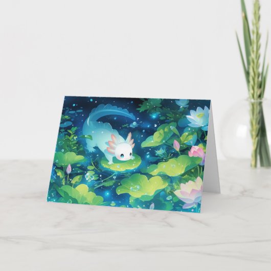 Axolotl Pond Haven Karte (Vorderseite)