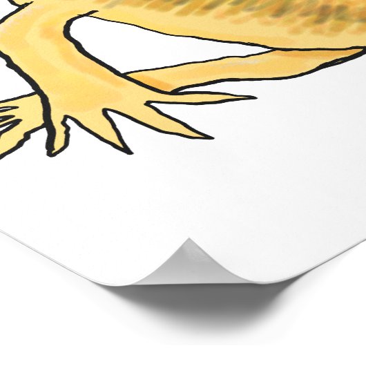 Axolotl Poster (Ecke)