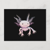 Axolotl Postkarte (Vorderseite)