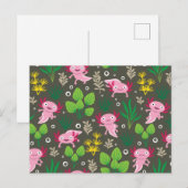 Axolotl Postkarte (Vorne/Hinten)