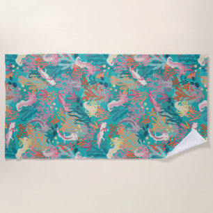Axolotl Print Strandtuch