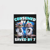 Axolotl Prophecy – Consumed By 6, Saved By 7  Karte (Vorderseite)