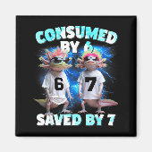 Axolotl Prophecy – Consumed By 6, Saved By 7 Magnet (Vorne)