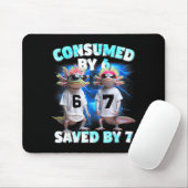 Axolotl Prophecy – Consumed By 6, Saved By 7 Mousepad (Mit Mouse)