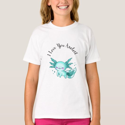 Axolotl Pun T-Shirt (Vorderseite)