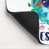 Axolotl Questions, Niedlich Axolotl Blue Kawaii Mousepad (Ecke)