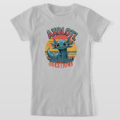 "AXOLOTL QUESTS - Retro Graffiti Vibes" T-Shirt (Ablage )