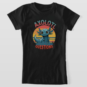 "AXOLOTL QUESTS - Retro Graffiti Vibes" T-Shirt
