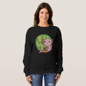Axolotl Ramen Anime Manga Sweatshirt (Vorne ganz)