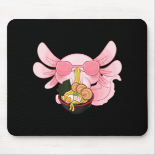 Axolotl Ramen Kawaii Japanisch Anime Noodle Gift W Mousepad