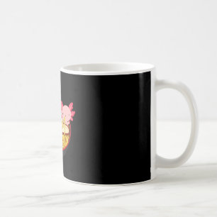 Axolotl Ramen Noodle Kawaii Japanisches Anime-Gesc Kaffeetasse