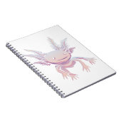 Axolotl Realistic Notizblock (Rechte Seite)