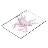 Axolotl Realistic Notizblock (Linke Seite)