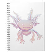 Axolotl Realistic Notizblock (Vorderseite)