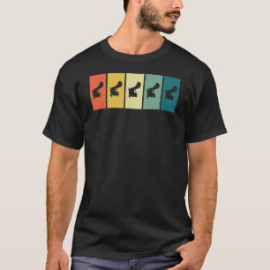 Axolotl Retro Sunset Axolotl T-Shirt