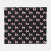 Axolotl Riding Blobfish Fleecedecke (Vorderseite (Horizontal))