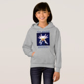 Axolotl Salamander Amphibian Hoodie (Vorne ganz)
