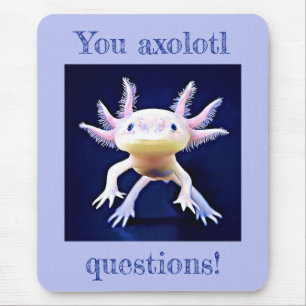 Axolotl Salamander Amphibian Mousepad