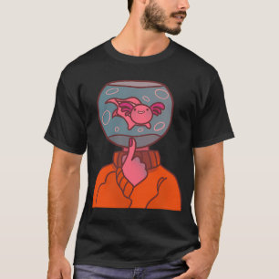Axolotl-Schale T-Shirt