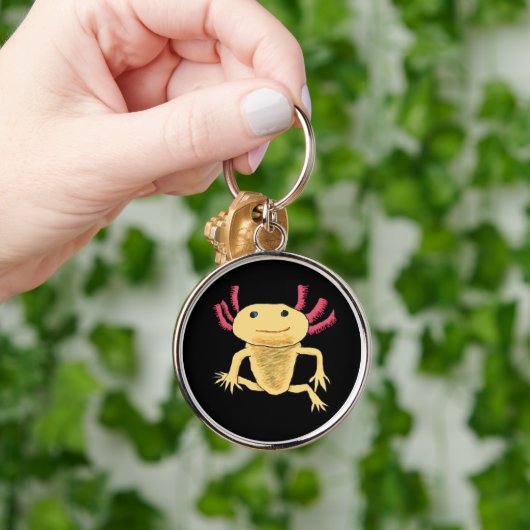 Axolotl Schlüsselanhänger (Hand)