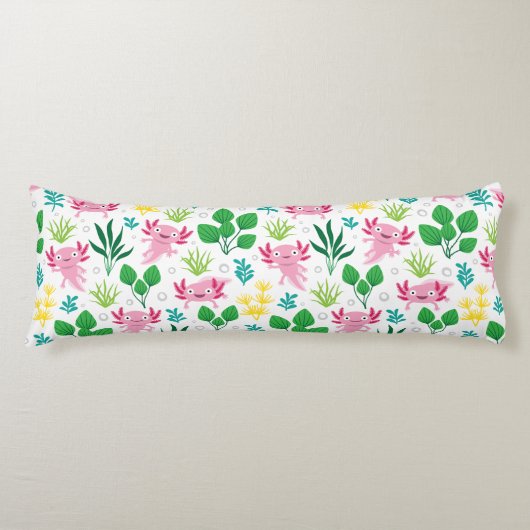 Axolotl Seitenschläferkissen (Vorderseite)