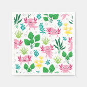 Axolotl Serviette (Vorderseite)