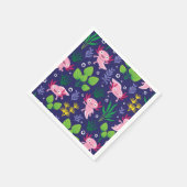 Axolotl Serviette (Ecke)