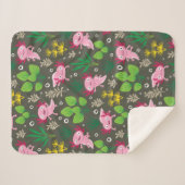 Axolotl Sherpa Blanket Sherpadecke (Vorderseite (Horizontal))