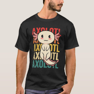 Axolotl Shirt Boys Girls Niedlich Axolotls Kinder