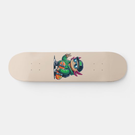 Axolotl Skateboard (Horizontal)
