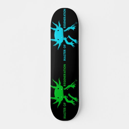 axolotl skateboard (Vorne)