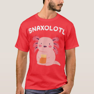 Axolotl Snaxolotl Süßigkeiten Nahrung Niedliche Ax T-Shirt
