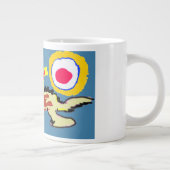 Axolotl-Sommer Jumbo-Tasse (Rechts)
