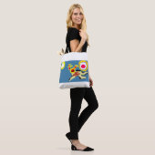 Axolotl-Sommer  Tasche (Am Model)