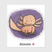 Axolotl Sticker (Blatt)