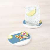 Axolotl summer  getränkeuntersetzer (Seite)