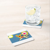 Axolotl summer  rechteckiger pappuntersetzer (Vor Ort)