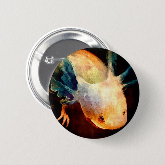 Axolotl Sun Button (Vorne & Hinten)