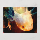 Axolotl Sun Postkarte (Vorderseite)