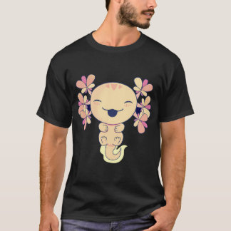 Axolotl Süßer Mexikanischer Salamander T-Shirt