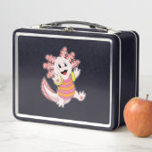 Axolotl Swimming Metall Brotdose (Beispiel)