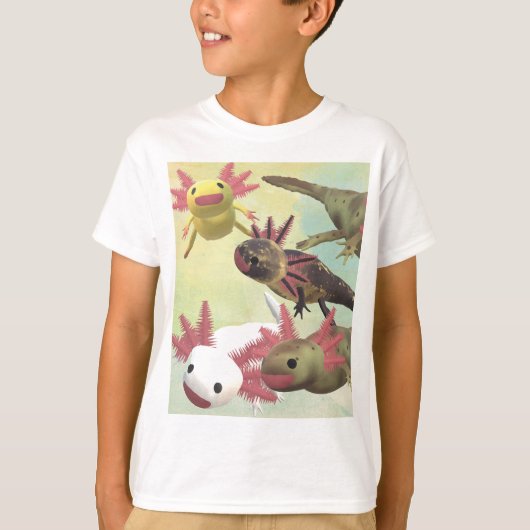 Axolotl T-Shirt (Vorderseite)