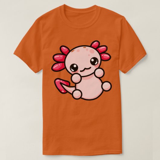 Axolotl T-Shirt (Design vorne)