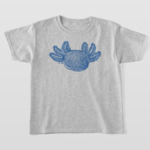 Axolotl T-Shirt - BLAU